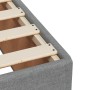 Estructura de cama tela gris claro 120x190 cm de , Camas y somieres - Ref: Foro24-3284457, Precio: 165,42 €, Descuento: %