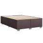 Cama sin colchón tela marrón oscuro 140x190 cm de , Camas y somieres - Ref: Foro24-3284474, Precio: 172,05 €, Descuento: %