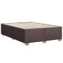 Bed without a dark brown fabric mattress 160x200 cm by , Beds and slatted bases - Ref: Foro24-3284488, Price: 215,39 €, Disco...