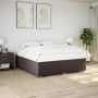 Cama sin colchón de tela marrón oscuro 180x200 cm de , Camas y somieres - Ref: Foro24-3284495, Precio: 182,59 €, Descuento: %