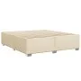 Cama sin colchón tela color crema 180x200 cm de , Camas y somieres - Ref: Foro24-3284497, Precio: 205,60 €, Descuento: %