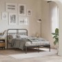 Cabecero de metal negro 120 cm de , Cabeceros y pies de cama - Ref: Foro24-376631, Precio: 54,03 €, Descuento: %