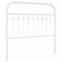 Cabecero de metal blanco 100 cm de , Cabeceros y pies de cama - Ref: Foro24-376678, Precio: 40,35 €, Descuento: %