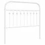 White metal headboard 100 cm by , Headboards and footboards - Ref: Foro24-376678, Price: 39,80 €, Discount: %