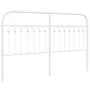 Weißes Metallkopfteil 160 cm von , Kopf- und Fußteile - Ref: Foro24-376684, Preis: 49,61 €, Rabatt: %