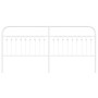 Cabecero de metal blanco 193 cm de , Cabeceros y pies de cama - Ref: Foro24-376686, Precio: 52,21 €, Descuento: %