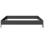 Arriate de acero negro 100x100x18,5 cm de , Maceteros y jardineras - Ref: Foro24-851010, Precio: 41,33 €, Descuento: %