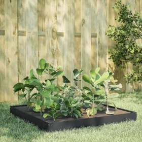Arriate de acero gris antracita 100x100x18,5 cm de , Maceteros y jardineras - Ref: Foro24-851012, Precio: 37,38 €, Descuento: %