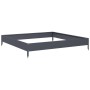 Arriate de acero gris antracita 100x100x18,5 cm de , Maceteros y jardineras - Ref: Foro24-851012, Precio: 38,42 €, Descuento: %