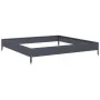 Arriate de acero gris antracita 100x100x18,5 cm de , Maceteros y jardineras - Ref: Foro24-851012, Precio: 37,38 €, Descuento: %