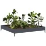 Arriate de acero gris antracita 100x100x18,5 cm de , Maceteros y jardineras - Ref: Foro24-851012, Precio: 37,38 €, Descuento: %