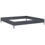 Arriate de acero gris antracita 100x100x18,5 cm de , Maceteros y jardineras - Ref: Foro24-851012, Precio: 38,42 €, Descuento: %
