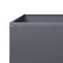 Arriate de acero gris antracita 100x100x18,5 cm de , Maceteros y jardineras - Ref: Foro24-851012, Precio: 37,38 €, Descuento: %