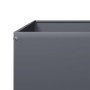 Arriate de acero gris antracita 100x100x25 cm de , Maceteros y jardineras - Ref: Foro24-851033, Precio: 52,02 €, Descuento: %