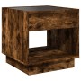 Mesita de noche con Infinity LED roble ahumado 50x50x50 cm de , Mesitas de noche - Ref: Foro24-3284088, Precio: 85,80 €, Desc...