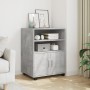 Armario con ruedas madera ingeniería gris hormigón 60x48x81 cm de , Armarios archivadores - Ref: Foro24-853167, Precio: 91,06...