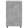 Armario con ruedas madera ingeniería gris hormigón 60x48x81 cm de , Armarios archivadores - Ref: Foro24-853167, Precio: 91,06...