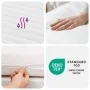 Foam mattress with 7-zone hardness 20 ILD white 90x210 cm by , Mattresses - Ref: Foro24-4016647, Price: 100,30 €, Discount: %