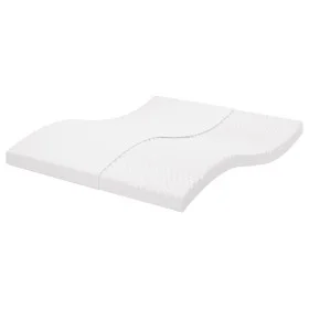 Schaumstoffmatratze mit 7 Zonen Härte 20 ILD weiß 160x210 cm von , Matratzen - Ref: Foro24-4016651, Preis: 134,64 €, Rabatt: %