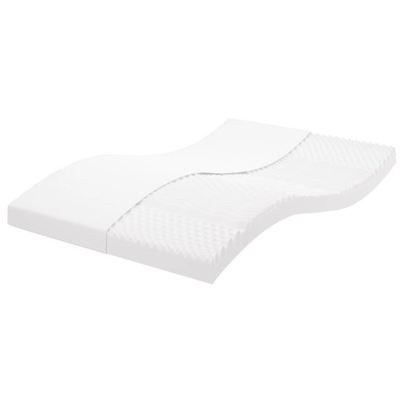 Colchón de espuma de 7 zonas dureza 20 ILD blanco 140x220 cm de , Colchones - Ref: Foro24-4016658, Precio: 130,62 €, Descuent...