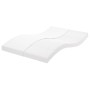 Colchón de espuma de 7 zonas dureza 20 ILD blanco 140x220 cm de , Colchones - Ref: Foro24-4016658, Precio: 130,62 €, Descuent...