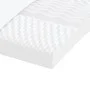 Schaumstoffmatratze mit 7 Zonen Härte 20 ILD weiß 140x220 cm von , Matratzen - Ref: Foro24-4016658, Preis: 128,82 €, Rabatt: %