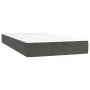 Dark gray velvet pocket spring mattress 80x220x20cm by , Mattresses - Ref: Foro24-4016595, Price: 122,97 €, Discount: %