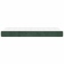 Colchón muelles ensacados terciopelo verde oscuro 80x220x20 cm de , Colchones - Ref: Foro24-4016597, Precio: 135,86 €, Descue...