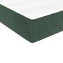 Colchón muelles ensacados terciopelo verde oscuro 80x220x20 cm de , Colchones - Ref: Foro24-4016597, Precio: 135,86 €, Descue...