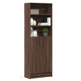 Aparador con LED madera ingeniería marrón roble 69x32,5x200 cm de , Aparadores - Ref: Foro24-3307911, Precio: 124,11 €, Descu...