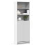 Aparador con LED madera de ingeniería blanco 69x32,5x200 cm de , Aparadores - Ref: Foro24-3307905, Precio: 126,31 €, Descuent...