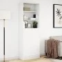 Aparador con LED madera de ingeniería blanco 69x32,5x200 cm de , Aparadores - Ref: Foro24-3307905, Precio: 124,78 €, Descuent...