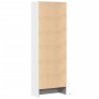 Aparador con LED madera de ingeniería blanco 69x32,5x200 cm de , Aparadores - Ref: Foro24-3307905, Precio: 126,31 €, Descuent...