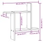 Estantes de pared 2 uds madera ingeniería envejecida 50x12x50cm de , Estantes y estanterías - Ref: Foro24-853261, Precio: 26,...