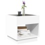 Mesa de centro con Infinity LED blanco 50x50x50 cm de , Mesas de centro - Ref: Foro24-847651, Precio: 85,73 €, Descuento: %
