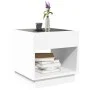 Mesa de centro con Infinity LED blanco 50x50x50 cm de , Mesas de centro - Ref: Foro24-847651, Precio: 84,77 €, Descuento: %