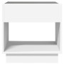 Mesa de centro con Infinity LED blanco 50x50x50 cm de , Mesas de centro - Ref: Foro24-847651, Precio: 85,73 €, Descuento: %