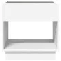 Mesa de centro con Infinity LED blanco 50x50x50 cm de , Mesas de centro - Ref: Foro24-847651, Precio: 84,77 €, Descuento: %