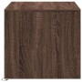 Mesa de centro con luces LED madera de ingeniería marrón roble de , Mesas de centro - Ref: Foro24-851997, Precio: 102,75 €, D...