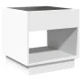 Mesa de centro con Infinity LED blanco 50x50x50 cm de , Mesas de centro - Ref: Foro24-847651, Precio: 84,77 €, Descuento: %