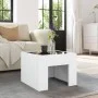 Mesa de centro con LED Infinity blanca 40x40x30 cm de , Mesas de centro - Ref: Foro24-847595, Precio: 63,03 €, Descuento: %