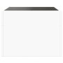 Mesa de centro con LED Infinity blanca 40x40x30 cm de , Mesas de centro - Ref: Foro24-847595, Precio: 63,86 €, Descuento: %