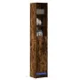 Aparador con LED madera ingeniería roble ahumado 36x32,5x200 cm de , Aparadores - Ref: Foro24-852128, Precio: 77,83 €, Descue...