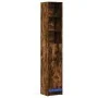Sideboard with LED lighting, engineered smoked oak wood, 36x32.5x200 cm by , Sideboards - Ref: Foro24-852128, Price: 77,83 €,...
