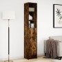 Aparador con LED madera ingeniería roble ahumado 36x32,5x200 cm de , Aparadores - Ref: Foro24-852128, Precio: 78,78 €, Descue...