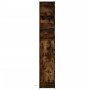 Aparador con LED madera ingeniería roble ahumado 36x32,5x200 cm de , Aparadores - Ref: Foro24-852128, Precio: 78,78 €, Descue...