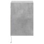 Muebles TV de pared luces LED 2 uds gris hormigón 41x31x45 cm de , Muebles TV - Ref: Foro24-852320, Precio: 84,74 €, Descuent...