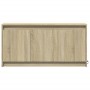Mueble de TV LED madera de ingeniería roble Sonoma 100x34x50 cm de , Muebles TV - Ref: Foro24-852210, Precio: 81,66 €, Descue...
