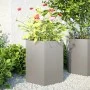 Jardinera hexagonal 2 uds acero inoxidable 46x40x45 cm de , Maceteros y jardineras - Ref: Foro24-851117, Precio: 97,63 €, Des...