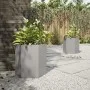 Jardinera hexagonal 2 uds acero inoxidable 46x40x45 cm de , Maceteros y jardineras - Ref: Foro24-851117, Precio: 97,63 €, Des...